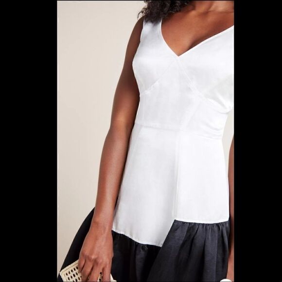 Anthropologie Tracy Reese’s Natasha Drop Waist Midi Dress Size 2 - Picture 3 of 7